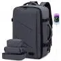 2024 New Style LOVEVOOK 40L Multifunctional Smart Backpack For Travelling Mens Business Laptop Travel Backpack Bag With USB Port