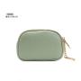 Women's Mini Coin Purse Wholesale Hand Zipper Key Chain Wallet Customization Leather Girl Pouch Makeup Key Chains carteras para mujer