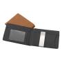 Wholesale custom carbon fiber money clip leather clip card holder wallet men money clip