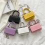 Cute Mini Portable Handbags Ladies Bags Women 2024 Women's Printed Fresh Literary Bag Single Shoulder Crossbody Chain Bag