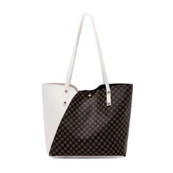 2024 Fashion Portable Women's Tote Bag with Single Chain Decoration Lady Style Handbag for Shopping Foreign Trade