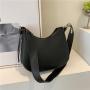 New fashionable high-end niche simple one shoulder crossbody bag