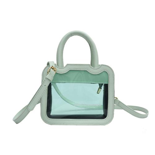 Custom Transparent PVC Window Ita Bag Luxury PU Ita Bags OEM ODM Customized Design Fashion Handbags