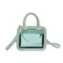 Custom Transparent PVC Window Ita Bag Luxury PU Ita Bags OEM ODM Customized Design Fashion Handbags