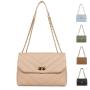 Custom Logo New Arrival Luxury Quilted Ladies Shoulder Bags Vegan Lady Chain Bag Classic Pu Leather Fashion Womens Shoulder Bags
