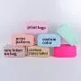 Keymay Hot Sale 23 Colors RTS Fast Shipping Nylon Waterproof Travel Bag Makeup Custom Logo Cosmetic Bag Travel Organizer Bag