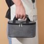 Gelory Portable Insulation Bag Student Lunch Box Bag Aluminum Foil Thickened Cold Storage Lunch Bag Waterproof