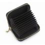Women PU Leather Accordion Card Holder Small Zipper Printed Leather Wallet