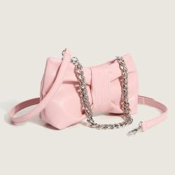 2024 Custom Vegan Leather Shoulder Bag For Women Luxury With Butterfly Knot Shape