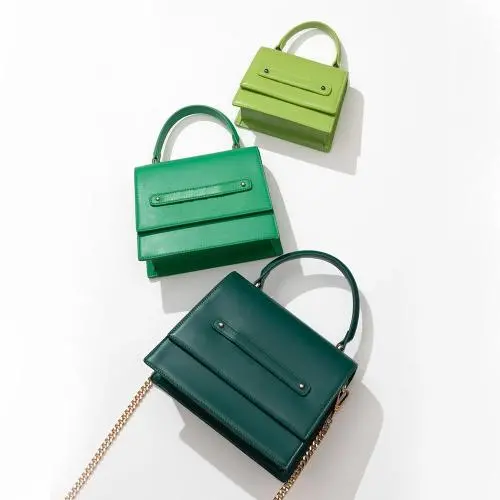 Wholesale Factory Pu Vegan Leather Fashion Small Ladies Handbags Metal Chain Crossbody Bags For Women