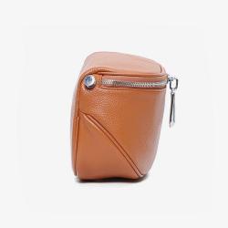 2024 Custom Genuine Leather Shoulder Waist Bags For Women Crossbody Fanny Pack