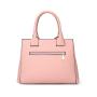 2024 Custom Vegan Leather Bag Handbag For Women Ladies Purse With Rivets Logo Tag