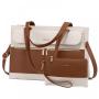 LOVEVOOK 15.6 inch Laptop Office Hand Bag Ladies Large Shoulder Satchel Bags PU Leather Women Briefcase Laptop Bags with USB