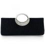 2023 New Fashion wholesale Women's Party Rhinestone Satin Pleated Evening Wedding Party Clutch Purse Wallet Handbag
