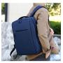 ZF288 Laptop Bag USB Charger Computer Cover Backpack Oxford Fabric Waterproof Zipper Print Logo Gift Backpack Business Schoolbag