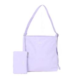 CHANGRONG Custom high quality large capacity nylon shopping tote bag women