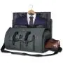BSCI Manufacturer Premium Waterproof Business Wedding Travel Men Suit Convertible Garment Luggage Duffel Bag with Shoe Pocket