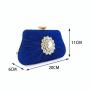 High Quality Fashion Wedding Evening Bag Glitter Luxury Diamond Mobile Phone Bag Makeup Bag