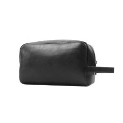 Custom PU leather toiletry bag travel makeup cosmetic bag portable beauty Bag