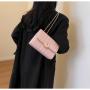2024 new popular small square bag female simple personality chain single shoulder bag woman crossbody bag fashion leisure