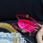 Clear gradient custom luxury unique shape latest acrylic clutch bags marble evening bag ladies handbag women purses
