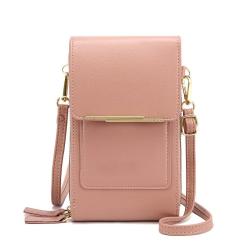 Hot Sale Wholesale Fashlon Holder Ladies Mobile Phone Bags Wallet Women PU Leather Mini Phone Bag Casual Custom Crossbody Bag
