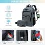Free sample LOVEVOOK Work Travel Backpack 17in Anti Theft Computer Bag Waterproof College Bookbag Men laptop backpacks
