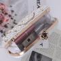 Custom Shiny Pearl Bride Bag Luxury Crystal Women's Evening Bags Shoulder Mobile Phone Bag