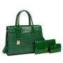 New Style Tote Bag Retro Shoulder Messenger Bag Crocodile Pattern Pures And Handbags For Women