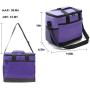 Free Sample Soft Leak Proof Liner Tote Insulated Cooler Lunch Bag for Picnic Boating Beach Fishing School Work