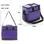 Free Sample Soft Leak Proof Liner Tote Insulated Cooler Lunch Bag for Picnic Boating Beach Fishing School Work