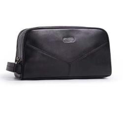High quality genuine leather men tote bag factory retro leather wallet fashion men's card bag men's business bag