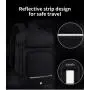 Multifunctional Simple Anti Theft Mochilas Business Outdoor Leisure Travelling USB Charging Laptop Backpack