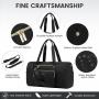 LOVEVOOK 4pcs/set OEM ODM Large Waterproof Sports Travel Duffel Bag Weekender Overnight Bag With Shoes Compartment & Wet pocket