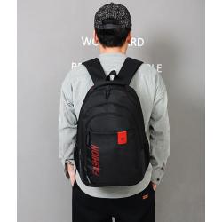 HR462 Unisex Solid Color Laptop Wholesale of New Men's Backpacks Oxford Business Letter Printing Bags Student Travel Backpacks