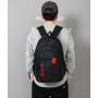 HR462 Unisex Solid Color Laptop Wholesale of New Men's Backpacks Oxford Business Letter Printing Bags Student Travel Backpacks