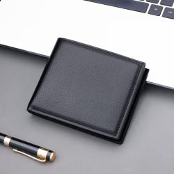 Various Specifications Man Wallet New Korean Fashion Men Leather Wallet Horizontal Pure Color Men Card Holder Customs Wallet