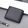 Various Specifications Man Wallet New Korean Fashion Men Leather Wallet Horizontal Pure Color Men Card Holder Customs Wallet
