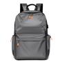 Custom Logo Schoolbag 2024 New Oxford Canvas Outdoor Travel USB Backpack Male