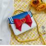 High Quality Fashion Stylish Kawaii Bow Funny Sling bag Ladies Bags Leather Handbags Women with Custom Logo