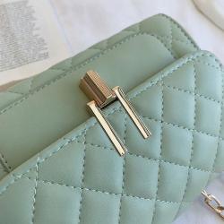 Wholesale New Korean Versatile Lingge Chain Bag Fashion Y-Lock Small Square Bag Single Shoulder Crossbody Bag by Manufacturer
