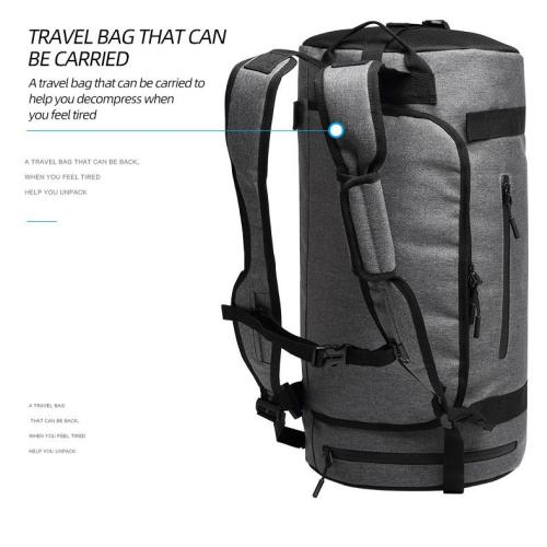 Men Gym Bag Large Travel Training Fitness Workout Sports Bag Backpack Waterproof Dry Wet Shoulder Travel Duffel Bag