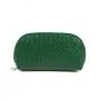 2024 Modern Zip Make Up Bag Luxury Shell Shape PU Leather Makeup Pouch Women Cosmetic Bags