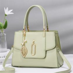 Low Moq Custom Beg Tangan Wanita Trendy Handbags Luxury Messenger Bag Leather Hand Bag For Women