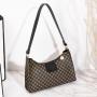 2024 New Fashion Women's Retro Shoulder Bag Printed Underarm Cross Border Small Bag Wholesale