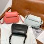 Adjustable leather women's shoulder bags leather straps shoulder crossbody bags