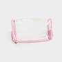 Portable Transparent Beach Zipper Reusable Recycled Small Hand Clear Makeup Box Packaging Cosmetic Gift PVC Toiletry  Bag