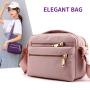 Gelory Latest Fashion Unique Design Ladies Elegant Cross Body Bag Nylon Messenger Strap Shoulder Bag