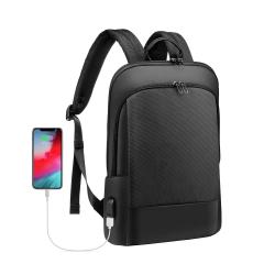 LOVEVOOK Waterproof casual microfiber leather nylon Slim men women computer bags purse Lightweight travel laptop backpacks