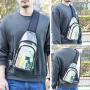 ZR932 Hot Sale Clear Chest Bag Transparent PVC Shoulder Crossbody Waterproof Travel Shopping Beach Bag Sport Outdoor Travel